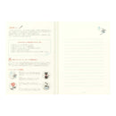 ミドリ 便箋 しあわせをはこぶ手紙 ラッキーモチーフ柄入 4柄×6枚