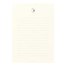 ミドリ 便箋 しあわせをはこぶ手紙 ラッキーモチーフ柄入 4柄×6枚