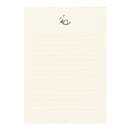 ミドリ 便箋 しあわせをはこぶ手紙 ラッキーモチーフ柄入 4柄×6枚