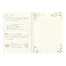 ミドリ 便箋 しあわせをはこぶ手紙 木の実柄 4柄×6枚