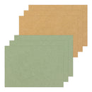 ミドリ 封筒 しあわせをはこぶ手紙 木の実柄 2色×3枚