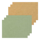 ミドリ 封筒 しあわせをはこぶ手紙 木の実柄 2色×3枚