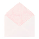 ミドリ 封筒＜洋2＞ 和紙 ガーベラ柄 6枚入