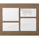 ミドリ きれいな宛名が書ける封筒 横 8枚入