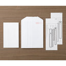 ミドリ きれいな宛名が書ける封筒 縦 お礼状用 8枚入