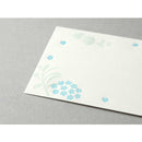 ミドリ 封筒 活版 散らし花柄 6枚入