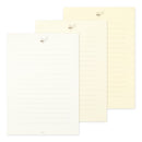 ミドリ 便箋＜A5＞ 色を贈る 白 24枚入（3色×8枚）