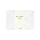 ミドリ 封筒＜洋2＞ 色を贈る 白 8枚入