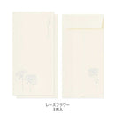 ミドリ 金封 のし袋 花色和紙 白 3枚入（添え紙付）