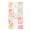 ミドリ 金封 結婚祝 華色透かし アネモネ柄 1枚入（中袋付）