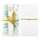 ミドリ 金封 結婚祝 透かし グリーンブーケ柄 1枚入（中袋付）