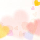 ミドリ カラー色紙 ラメ入りハート柄 1枚