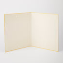 ミドリ カラー色紙 シール・スリーブケース付 扉 紺 1個