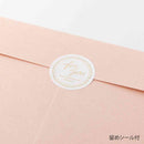 ミドリ カラー色紙用封筒 ピンク 1個