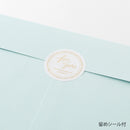 ミドリ カラー色紙用封筒 水色 1個