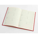 ミドリ HF 住所録＜A5＞ 大人の住所録 赤 1冊