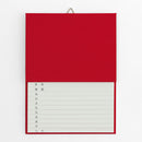 ミドリ HF 電話帳＜A5＞ 大人の電話帳 赤 1冊