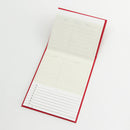 ミドリ HF 電話帳＜A5＞ 大人の電話帳 赤 1冊