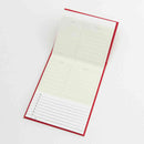 ミドリ HF 電話帳＜A5＞ 大人の電話帳 赤 1冊