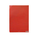 ミドリ 5ポケットクリアホルダー＜A4＞ ストライプ柄 黄 1個