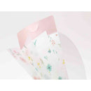 ミドリ 3ポケットクリアホルダー＜A5スリム＞ フラップ付 花柄 1個