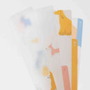 ミドリ 3ポケットクリアホルダー＜A5＞ イヌ柄 1個