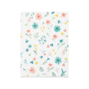 ミドリ 3ポケットクリアホルダー＜A5＞ 花柄B 1個