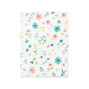 ミドリ 3ポケットクリアホルダー＜A5＞ 花柄B 1個