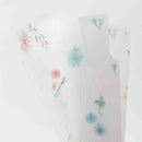 ミドリ 3ポケットクリアホルダー＜A5＞ 花柄B 1個