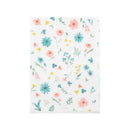 ミドリ 3ポケットクリアホルダー＜A5＞ 花柄B 1個