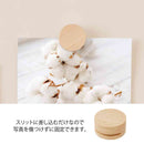 ミドリ ピクチャークリップ 木製 ナチュラル 1パック