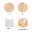 ミドリ ピクチャークリップ 木製 ナチュラル 1パック