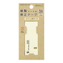 ミドリ 紙製修正テープ＜5mm＞ クリーム 1個