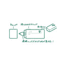 Midori XS Correction Tape Red 5mm Width x 4.2m [Single-use Type]