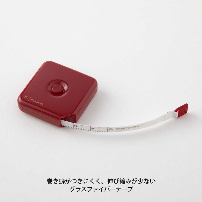 ミドリ XS メジャー 1.5m えんじ 1個