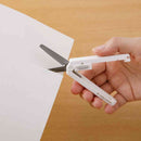 ミドリ XS コンパクトハサミ 白A 1個