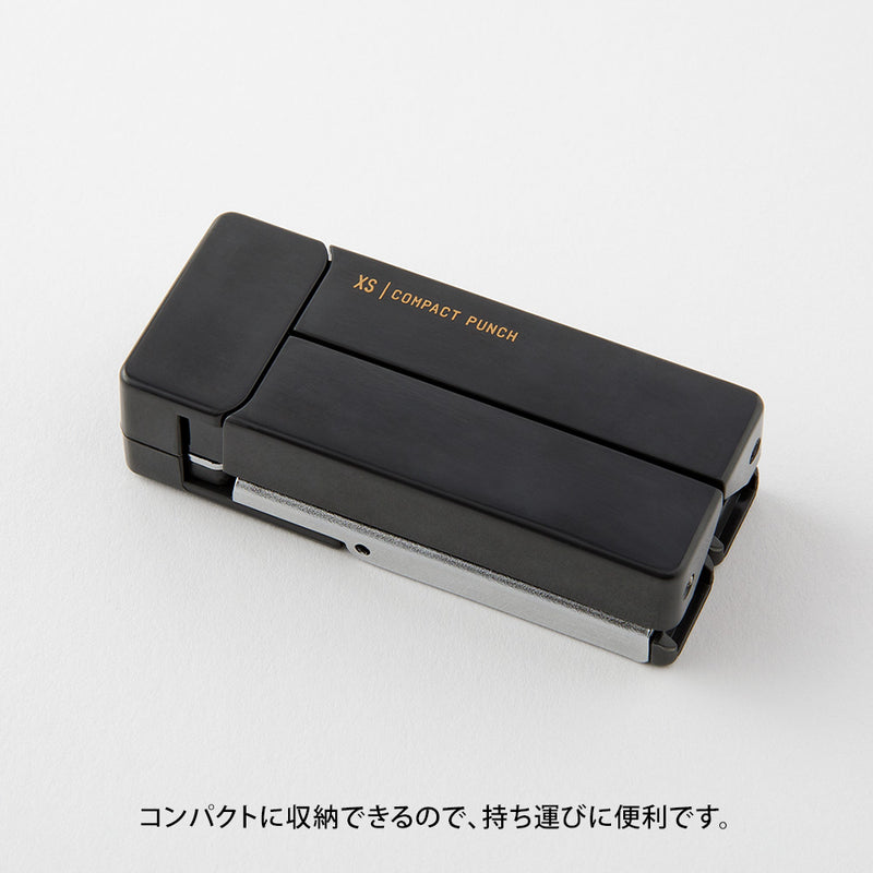 ミドリ XS コンパクトパンチ 黒A 1個