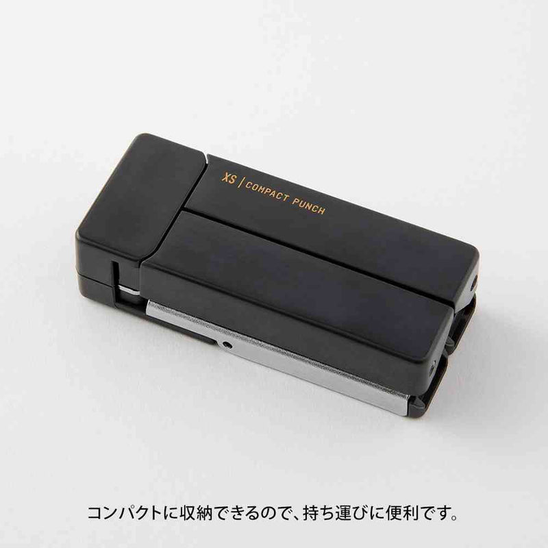 ミドリ XS コンパクトパンチ 黒A 1個