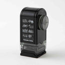 ミドリ スタンプ 回転印 ダイヤル 北欧柄 1個