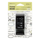 ミドリ スタンプ 回転印 ダイヤル 飾り柄 1個