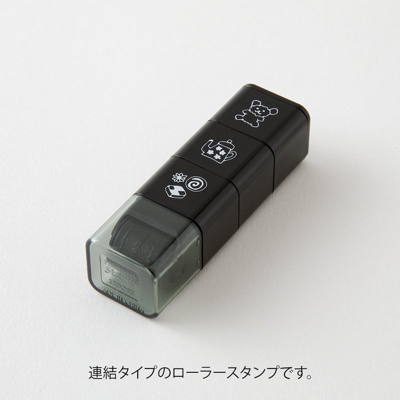 デザインフィル スタンプ ローラー モチーフ柄 1個