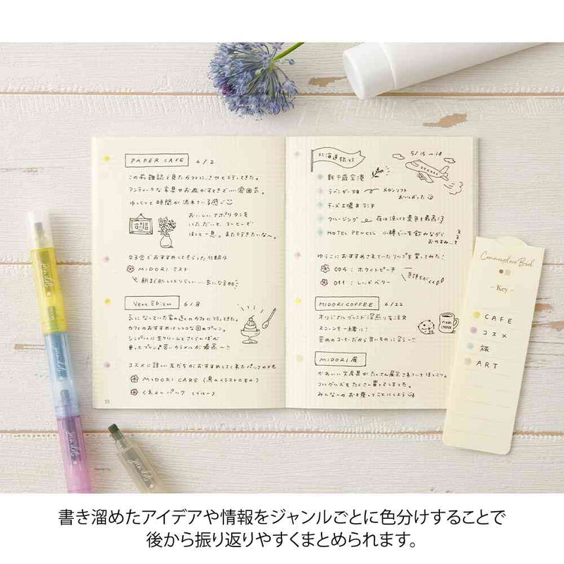 ミドリ 連結ペン ジョインドッツ パステル 1個