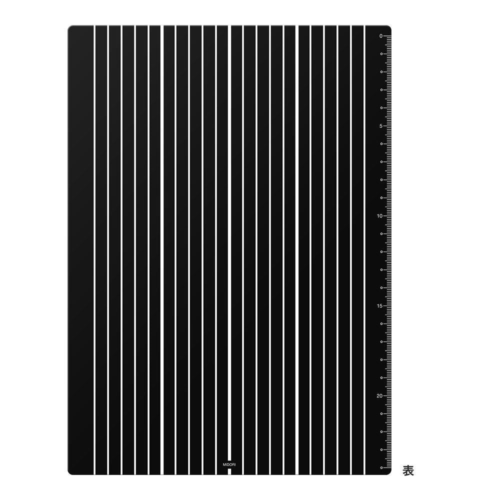 ミドリ ブラック下敷き＜B5＞ 1個