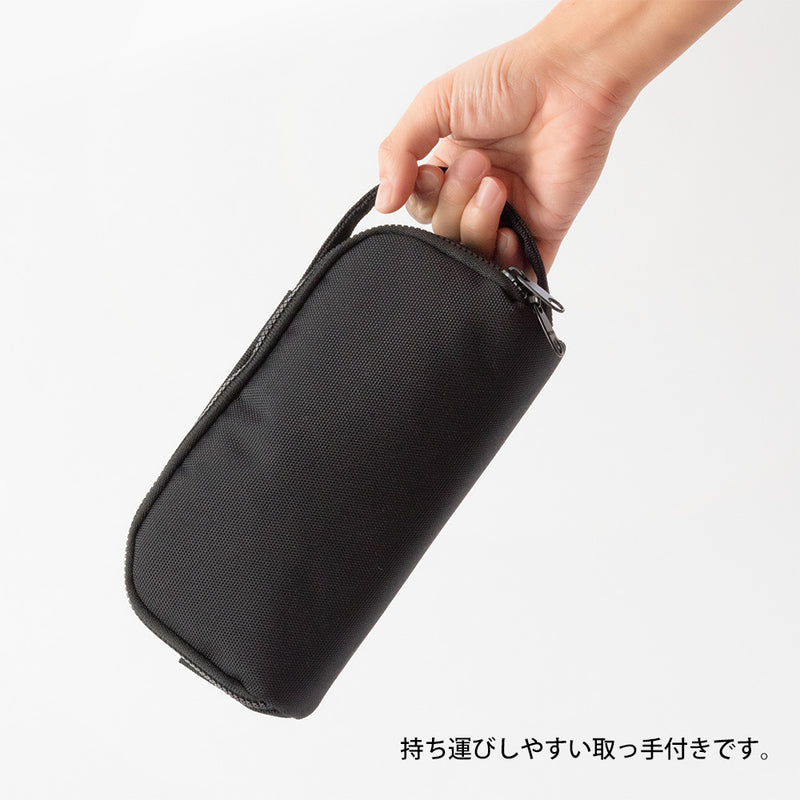 ミドリ 2ウェイポーチ コーデュラ 黒 1個