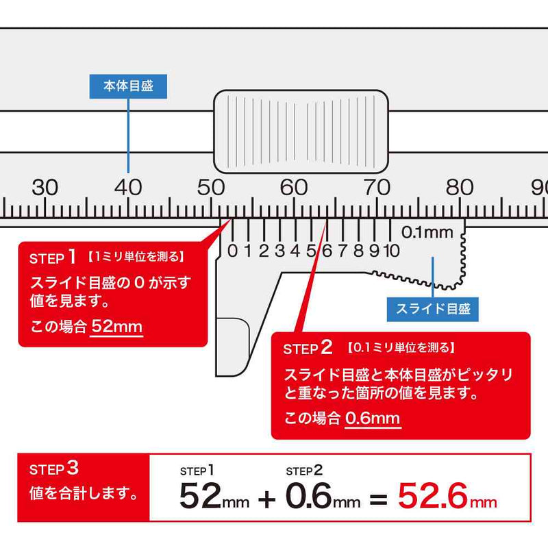 ミドリ 厚みを測れる定規 透明 1個