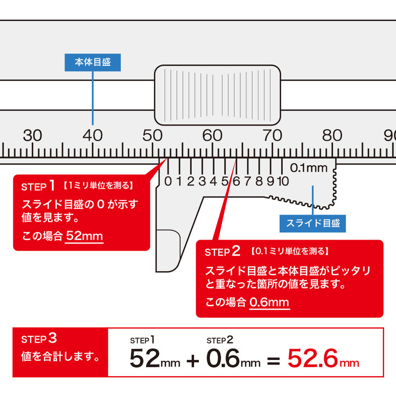 ミドリ 厚みを測れる定規 透明 1個