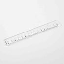 ミドリ 定規＜15cm＞ 透明A 1個