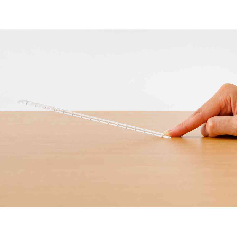 ミドリ 定規＜15cm＞ 透明A 1個