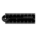 ミドリ マルチ定規＜16cm＞ 黒A 1個