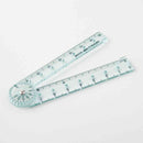 ミドリ マルチ定規＜16cm＞ 青A 1個